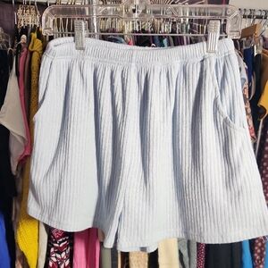 Petal & Pup High Waist Light Blue Shorts Lined